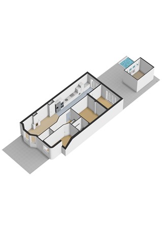 Floorplan - Harderwijkstraat 42, 2573 ZM Den Haag